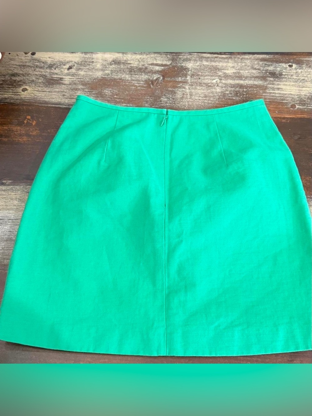 ANTONIO MELANI Vibrant Green Mini Skirt